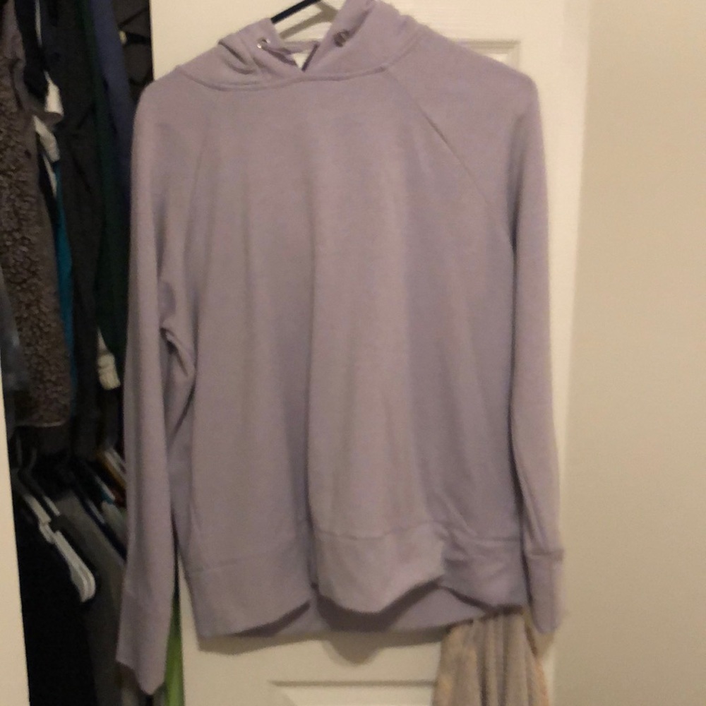 Soft purple sweatshirt
